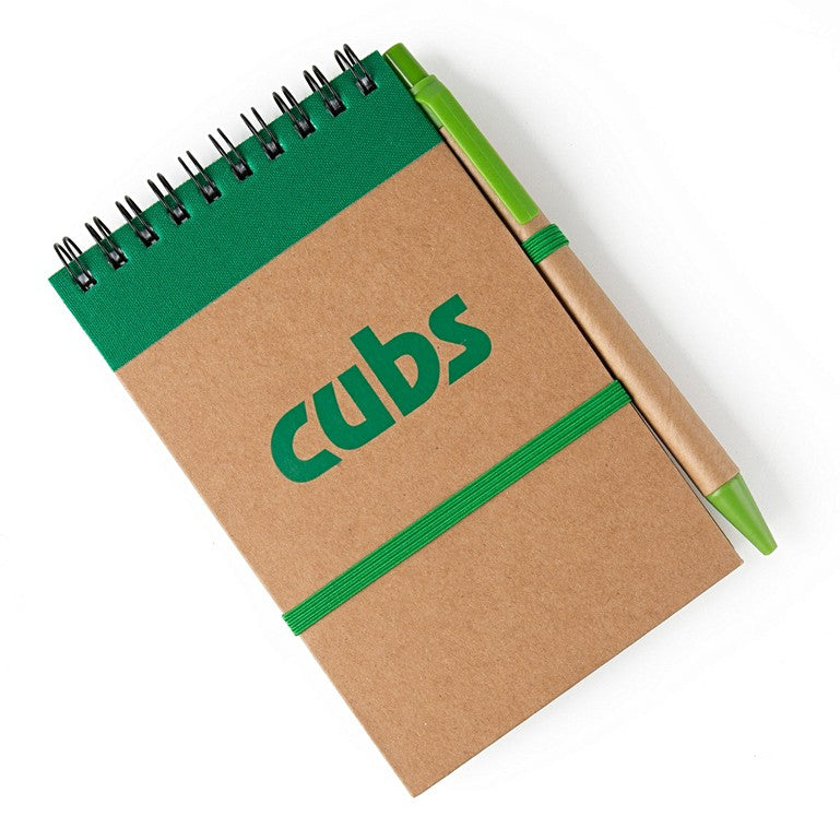 Cub Eco Notebook and Pen
