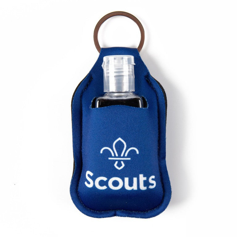 Scout Fleur de Lis Keyring Hand Sanitise - Main Image