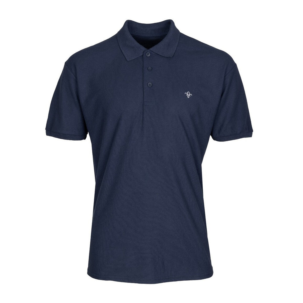 Fleur de lis Scout Mens Polo Shirt