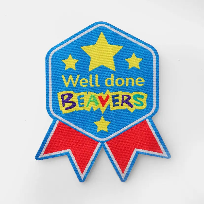 Beaver Scout Well Done Blanket Badge