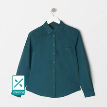 Load image into Gallery viewer, Scout Long Sleeve Uniform Blouse with stretch
