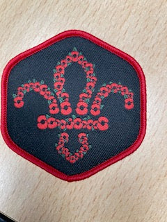 Poppy & Scouts FDL Poppy Blanket Badge