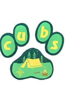 Cub Scout 3 part blanket badge