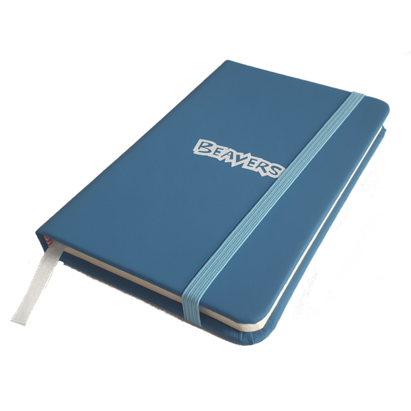 Beaver A6 Note Book - Blue