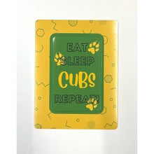 Load image into Gallery viewer, Cubs Magnetic Frame - Yellow (eat sleep)

