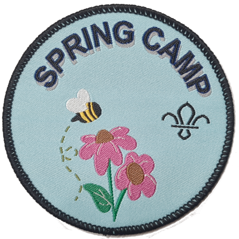 Spring Camp Fun Badge Round