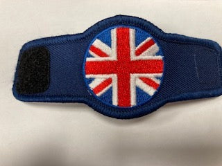 UK Embroidered Woggle - Blue