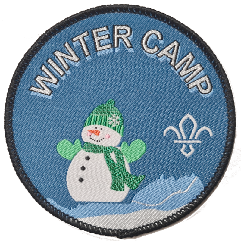 Winter Camp Fun Badge Round