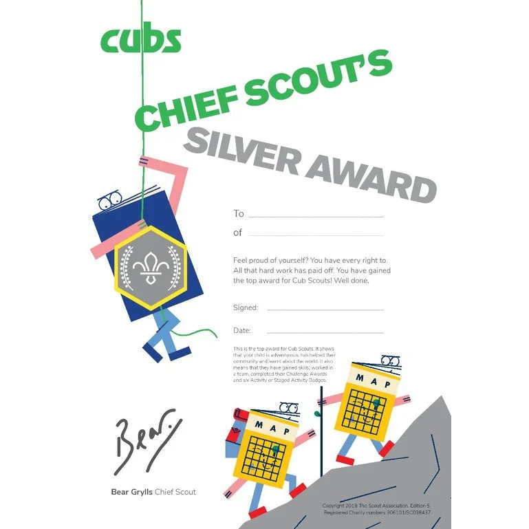 Chief Scout Silver Cert
