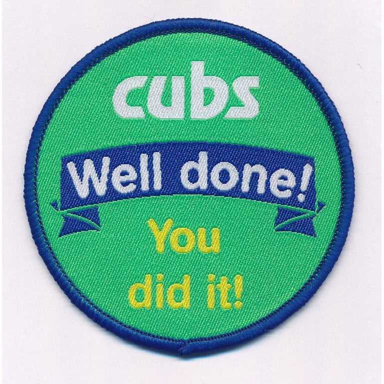 Cubs Well Done - Fun Badge