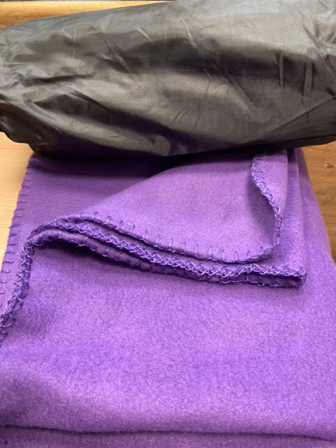Fleece Blanket in a Bag