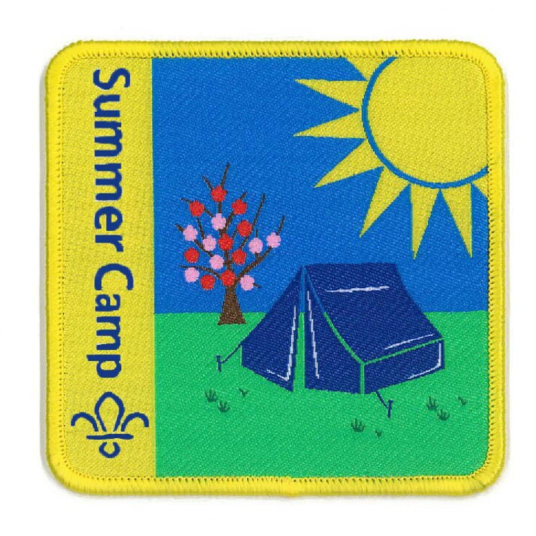 Fleur de Lis Summer Camp Badge